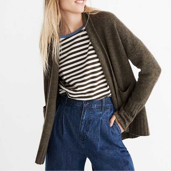 Madewell Sweaters - NEW Madewell cashmere shawl collar cardigan sweater NWOT